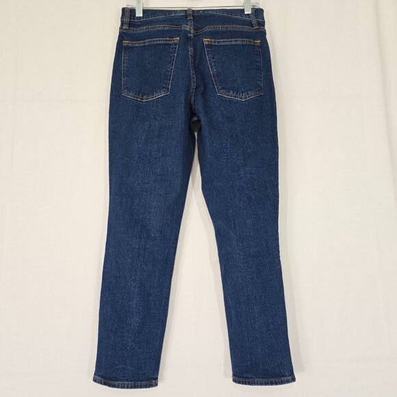 NWT Abercrombie & Fitch High Rise Skinny Jeans Y2K Size 28 Blue - Picture 2 of 8